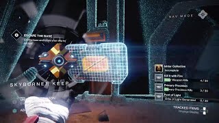 Destiny: The Taken King - Ghost Scan - The Coming War Mission (Primus Ta'aun - Skyburner Keep)