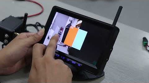 DoHonest S19 RV Wireless Backup Camera Operation Video