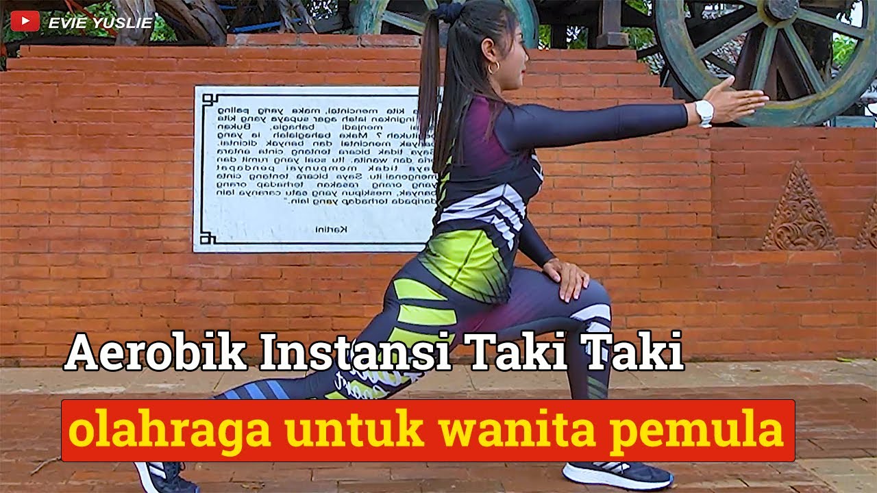 10 MENIT SENAM AEROBIK UNTUK PEMULA INSTANSI TAKI TAKI | EVIEYUSLIE