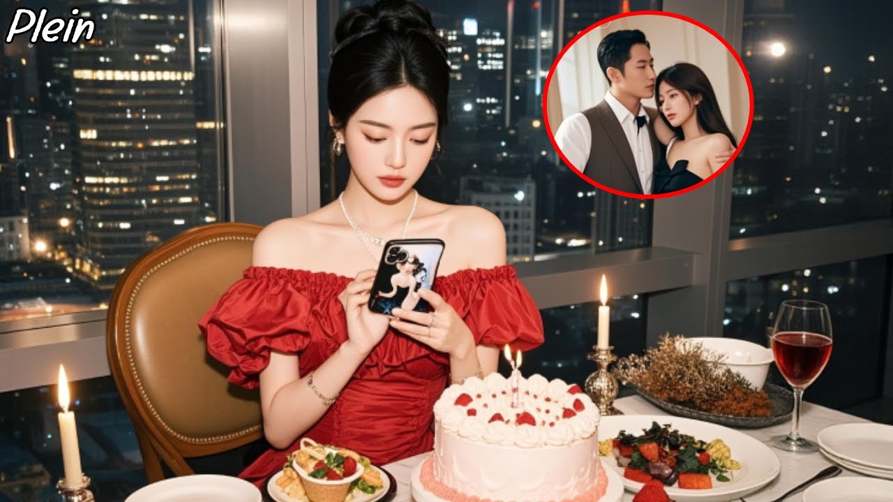 Le jour de son anniversaire, elle découvre les photos de la trahison de son mari et part en silence.