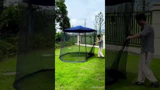 캠프윈  파라솔 모기장 360도 방충망 대형모기장 그늘막 #캠핑 #swing #outdoors