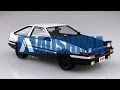 青島文化教材社 1/24 頭文字D 藤原拓海 AE86 トレノ プロジェクトD仕様