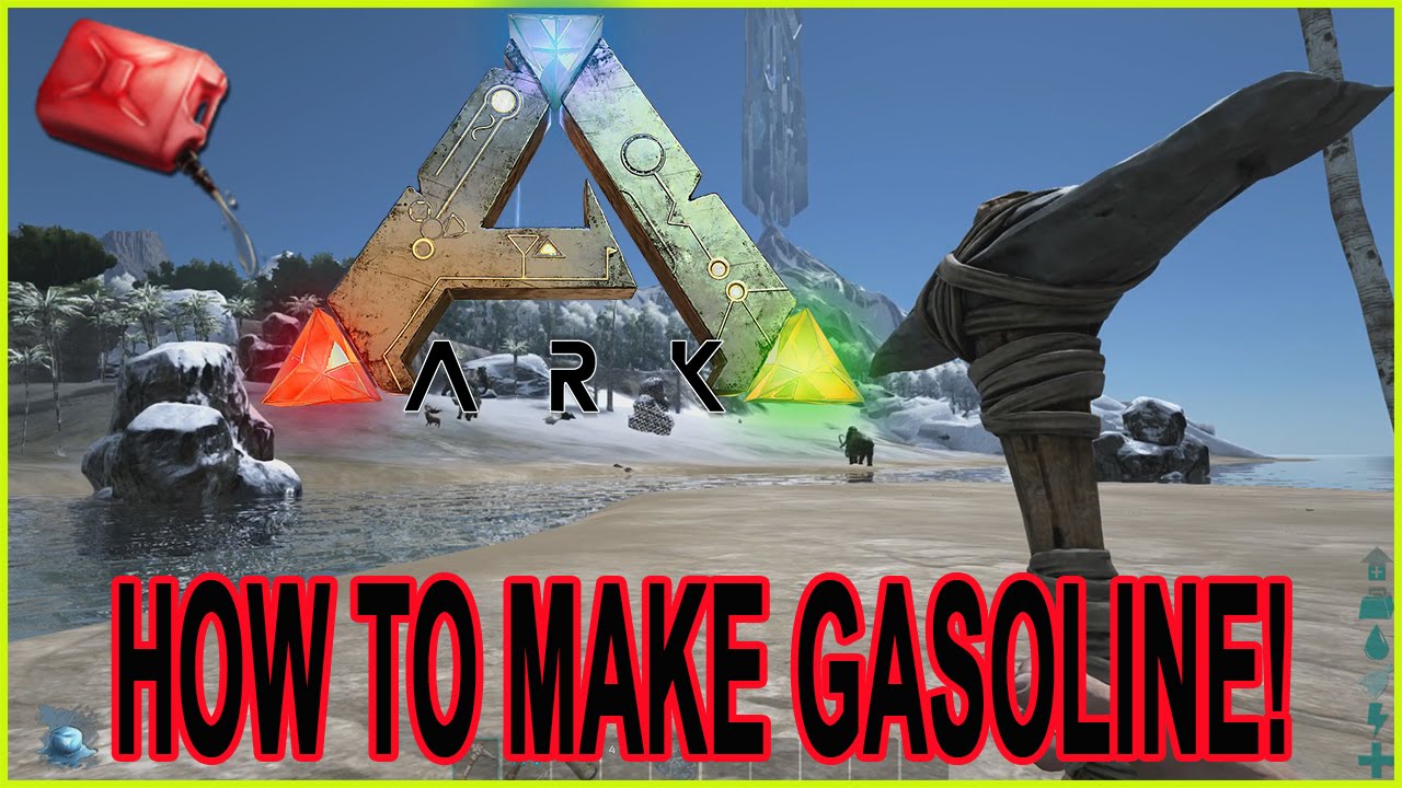 Газ арк. Бензин АРК. Как сделать бензин в АРК.