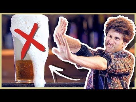 Vidéo: Comment Verser De La Bière Dans Un Verre Pour Qu'il N'y Ait Pas De Mousse