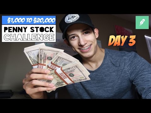 Day 3: ,000 to ,000 Challenge | Daily Recap Trading Penny Stocks Day 3: ,000 to ,000 Challenge | Daily Recap Trading Penny Stocks