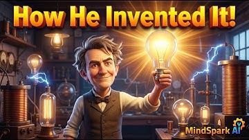 How Thomas Edison Invented the Light Bulb | MindSpark AI