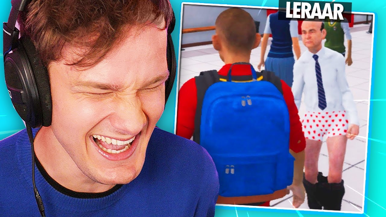 Wij spelen een HILARISCHE game..