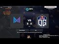 [RU] Team Nigma vs. OG BO3 - DreamLeague Season 15 DPC EU Upper Division