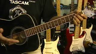 How To Play Guitar Strumming Pattern #1 Lesson For DUMMIES  @EricBlackmonGuitar