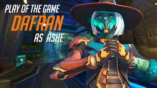 Dafran’s Ashe Goes UNREAL! [Overwatch Season 3 Top 500]