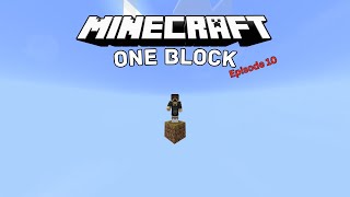 MINECRAFT ONE BLOCK SURVIVAL (EPISODE 10)