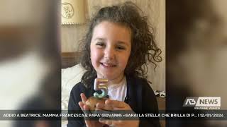 Addio A Beatrice. Mamma Francesca E Papa Giovanni Sarai La Stella Che Brilla Di P... 12012024