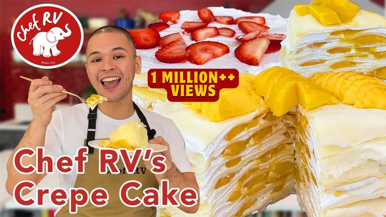 MANGO CREPE CAKE YouTube