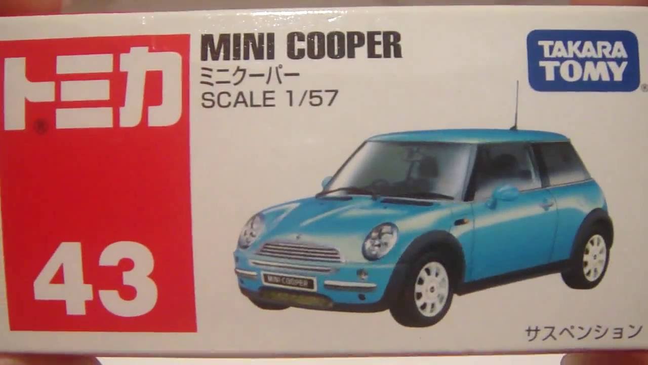 TOMICA NO.43 MINI COOPER - YouTube