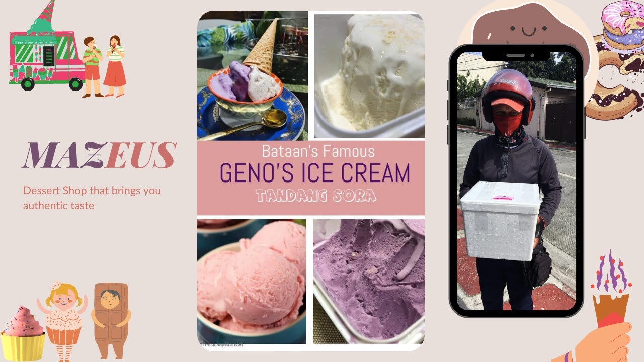 Order Geno's Ice Cream and Ube Decadence (From Bataan) YouTube