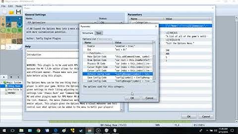 Switches & Variables in Yanfly Options Core