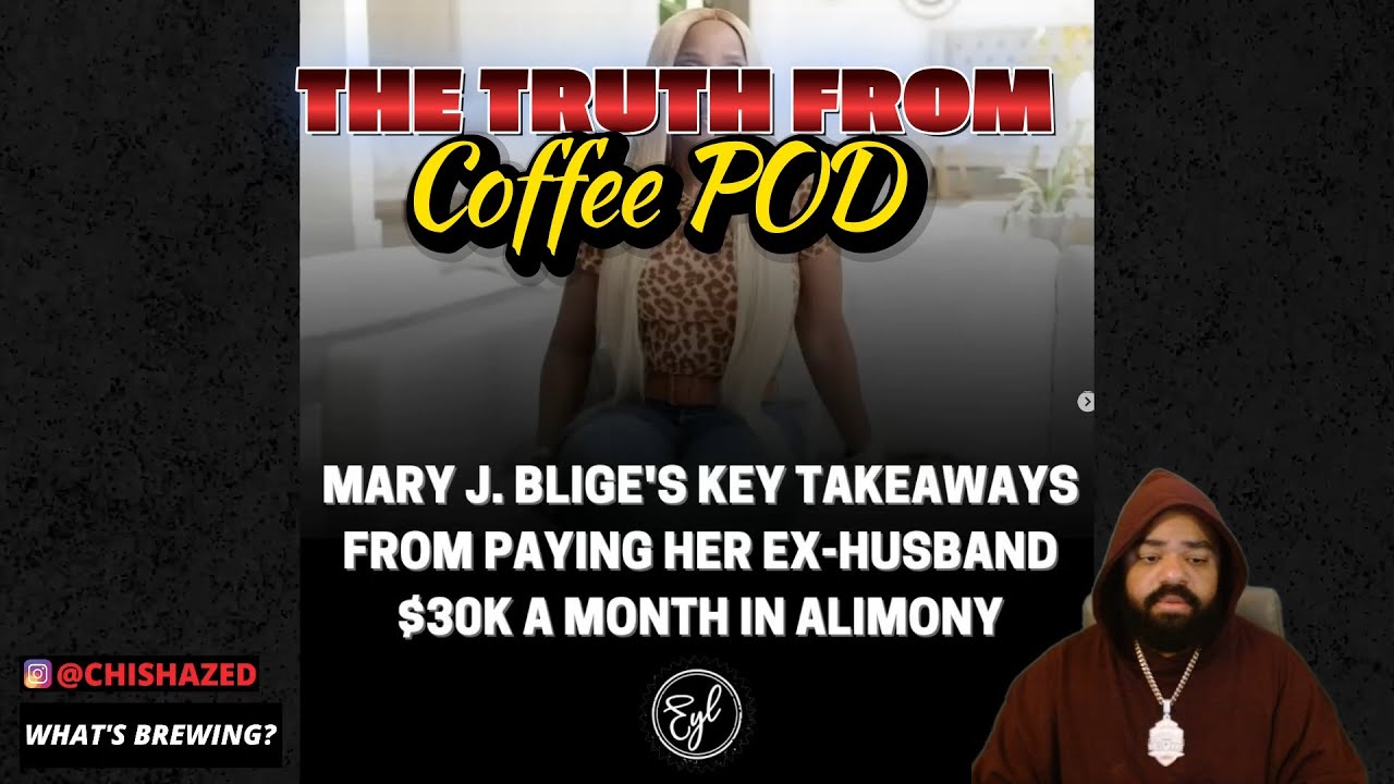 MARY J BLIGE Paying 30K A MONTH In Alimony GOT