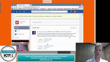 ISTE 2014 Workshop: The Art of Screencasting- Presented by Rob Zdrojewski