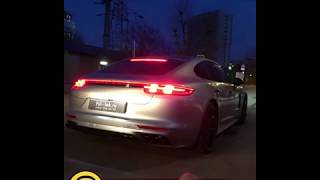 Выхлоп с регулировкой звука на Porsche Panamera 2.9L 2020 года