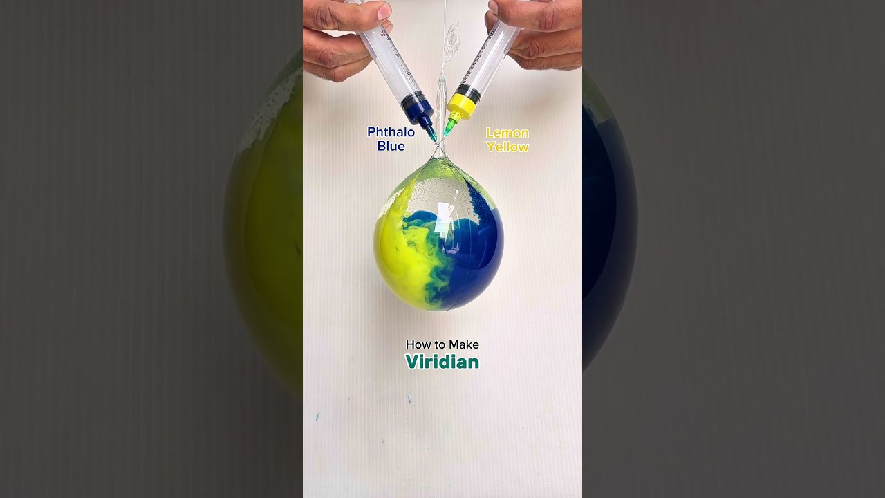 How to make Viridian Color?