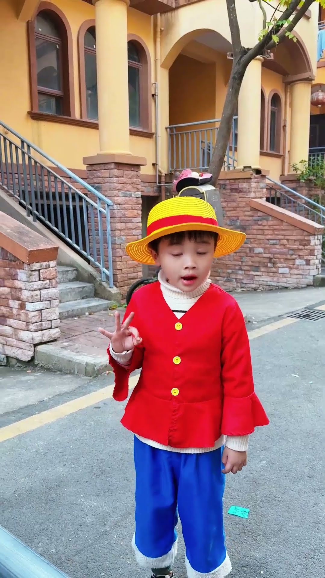 小路飞终于跨过去了#海贼王 #路飞