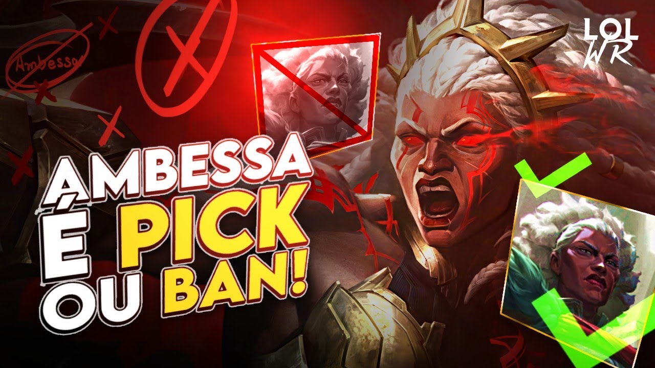 POR ESSE MOTIVO AMBESSA É PICK OU BAN NAS RANQUEADAS! | LoL Wild Rift