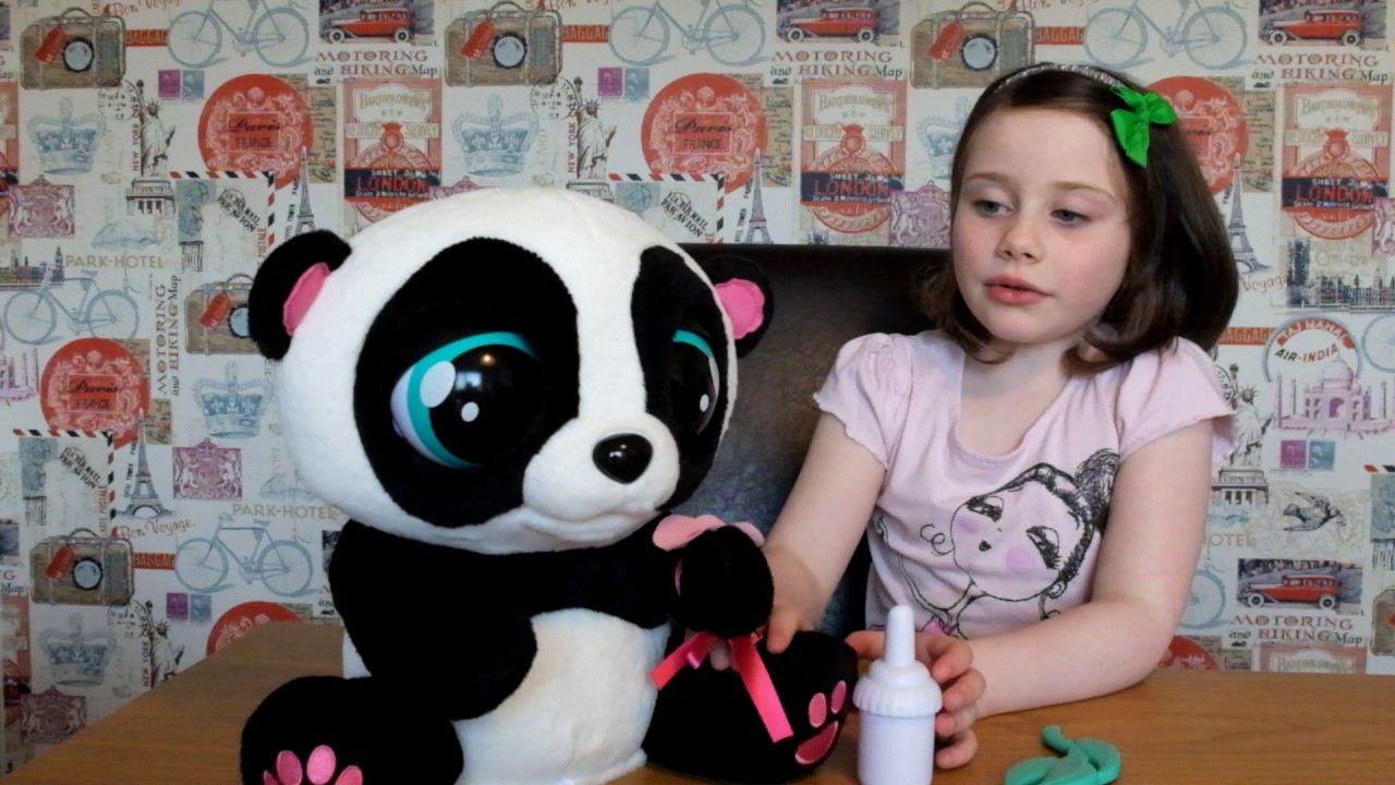 interactive panda toy