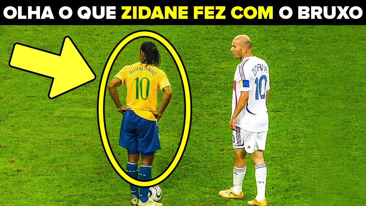 O Dia que Zidane e Ronaldinho Gaúcho se Encontraram pela Primeira Vez