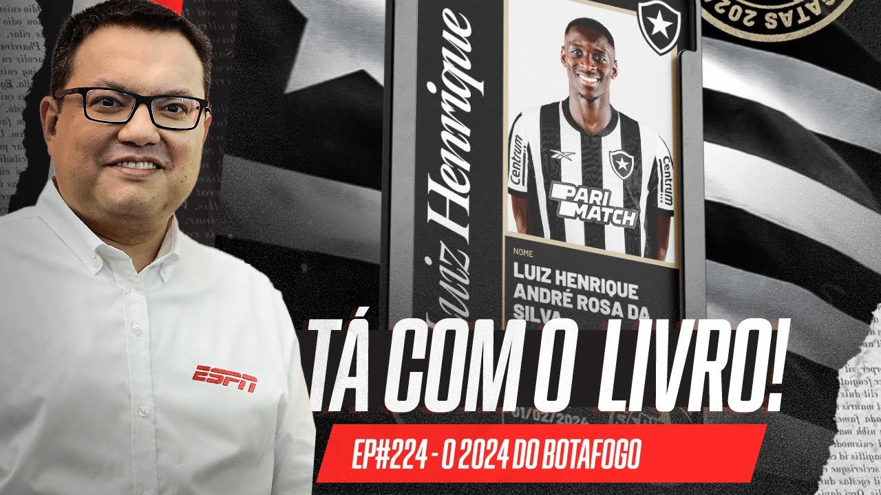 “O Botafogo tem um time para brigar em cima da tabela, mas precisa esquecer 2023” | Tá Com o Livro!