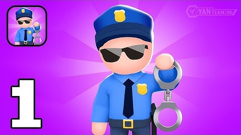 POLICE STATION IDLE - Gameplay Walkthrough Part 1 !! First Police Station & Prison (Android,iOS)