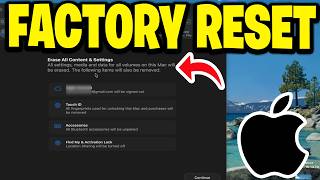 How To Factory Reset MacBook Air To Default - Full Guide