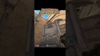 Dust 2 Long Self Pop Flash 💥 (FREE KILL)