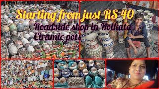 Ceramic pots in Kolkata|Ceramic pots & crockery at best price|Cheapest prise ceramic pot in Kolkata|