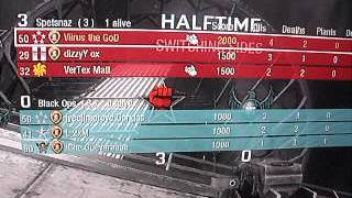 Second map Array we are winning 3-0 Proof Team Vindictive™ and Heróis do XP!