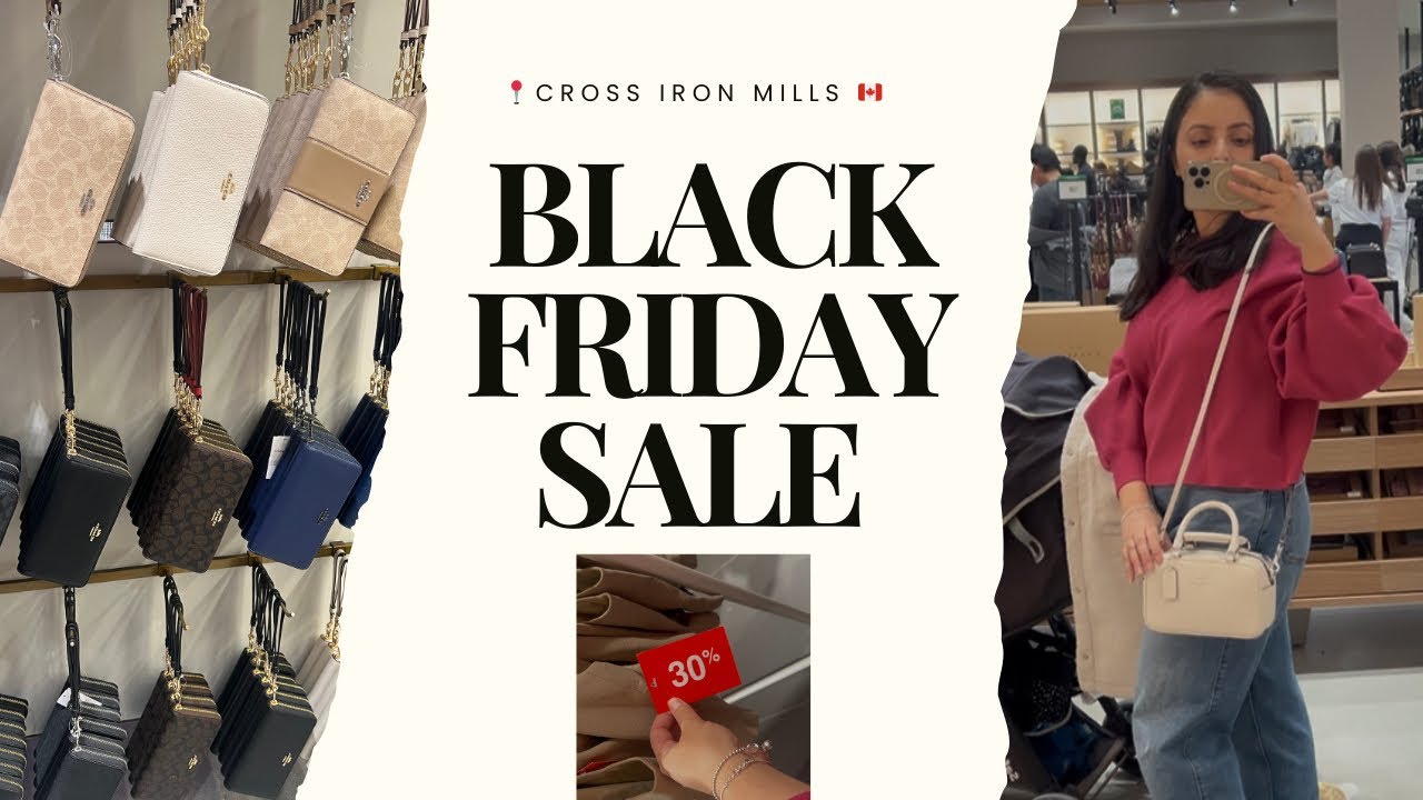 Black Friday 2025 Sale Reality 😳 | 3 Days Shopping at CrossIron Mills Mall, Prices, & Disappointment