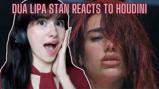 Dua Lipa STAN reacts to HOUDINI | Music Video Reaction 🪄