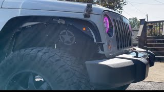 Jeep Wrangler JK - Fender Marker Light: Installation