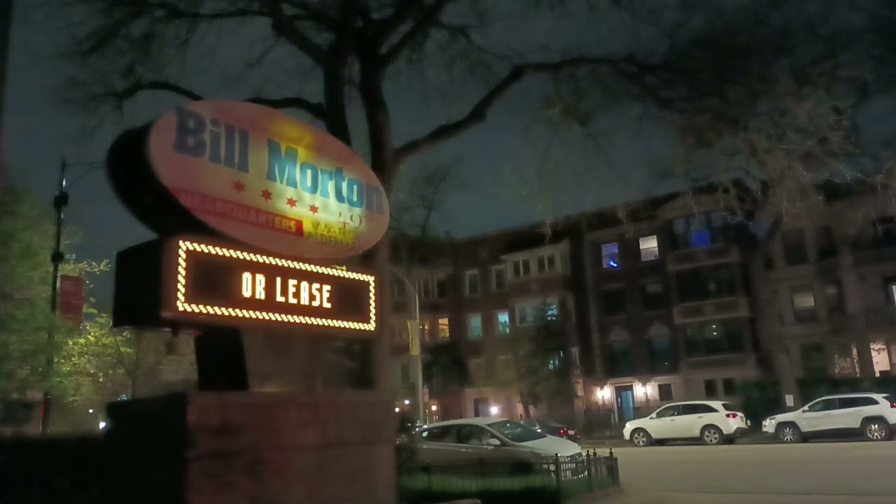 Bill Morton for 49th Ward Alderman campaign HQ on Sheridan Road 5/5/2023