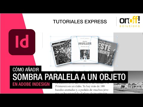 Cómo añadir una sombra paralela a un objeto en Adobe InDesign