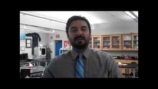 Jose Rivas speaks about the Shell Science Teaching Award
