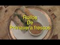 Rollos de primavera frescos - A Mi Manera Cooking &amp; More