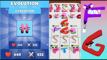 Alphabet Combine: Merge Master ⭐⭐⭐abcd gameplay⭐⭐⭐HSG