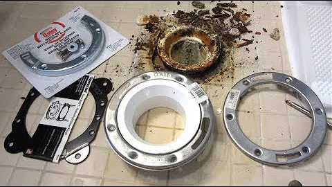 Toilet Flange Repair | Broken Rusted Closet Flange Replacement Kits | How To