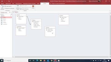 Controle de Estoques - Criando Relacionamentos entre tabelas no ACCESS