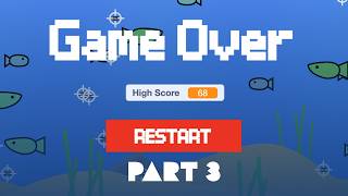 How to Add Game Over and Background System into the Fish Frenzy Game in Scratch | Scratch Tutorial!