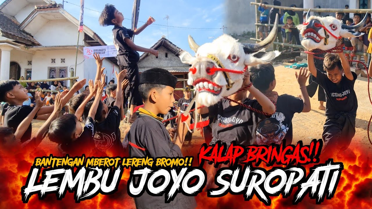 KERAMAT! BANTENGAN LEMBU JOYO SUROPATI! mahluk tak kasat mata merasuki b0c1L! langsung kalap bringas