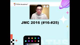 JMC 2016 Question 16-25 Solutions