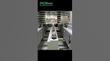 PCB Positioning – Board Loader in Operation