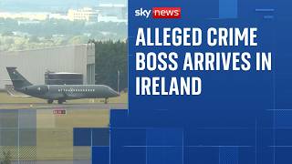 Alleged Organised Crime Boss Daniel Kinahan Arrives In Ireland