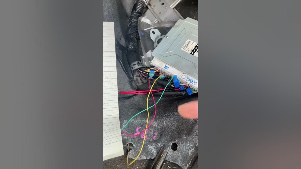 How to install fake bee r rev limiter onto a Subaru wrx 2002 YouTube